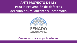 Anteproyecto de Ley