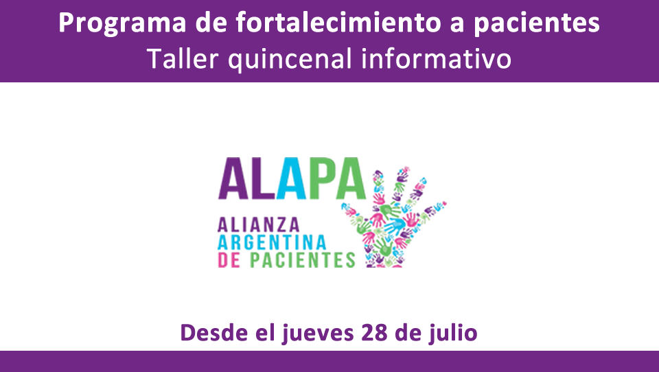 Programa de fortalecimiento a pacientes